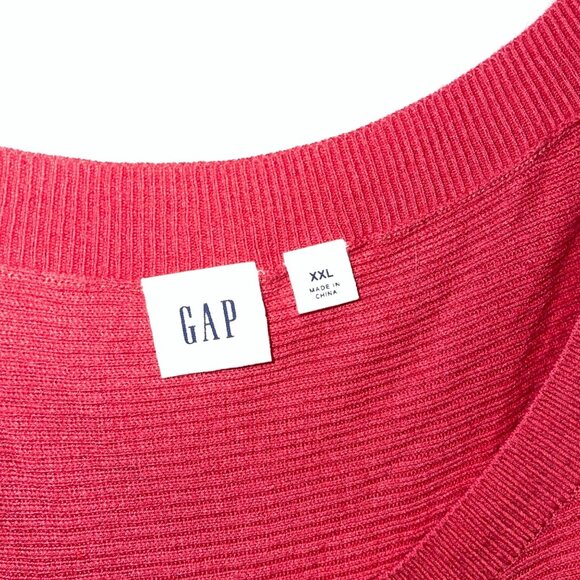 GAP Red Women's Blouse - Picture 3 of 6